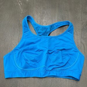 Old Navy Bright Blue Racerback Sports Bra